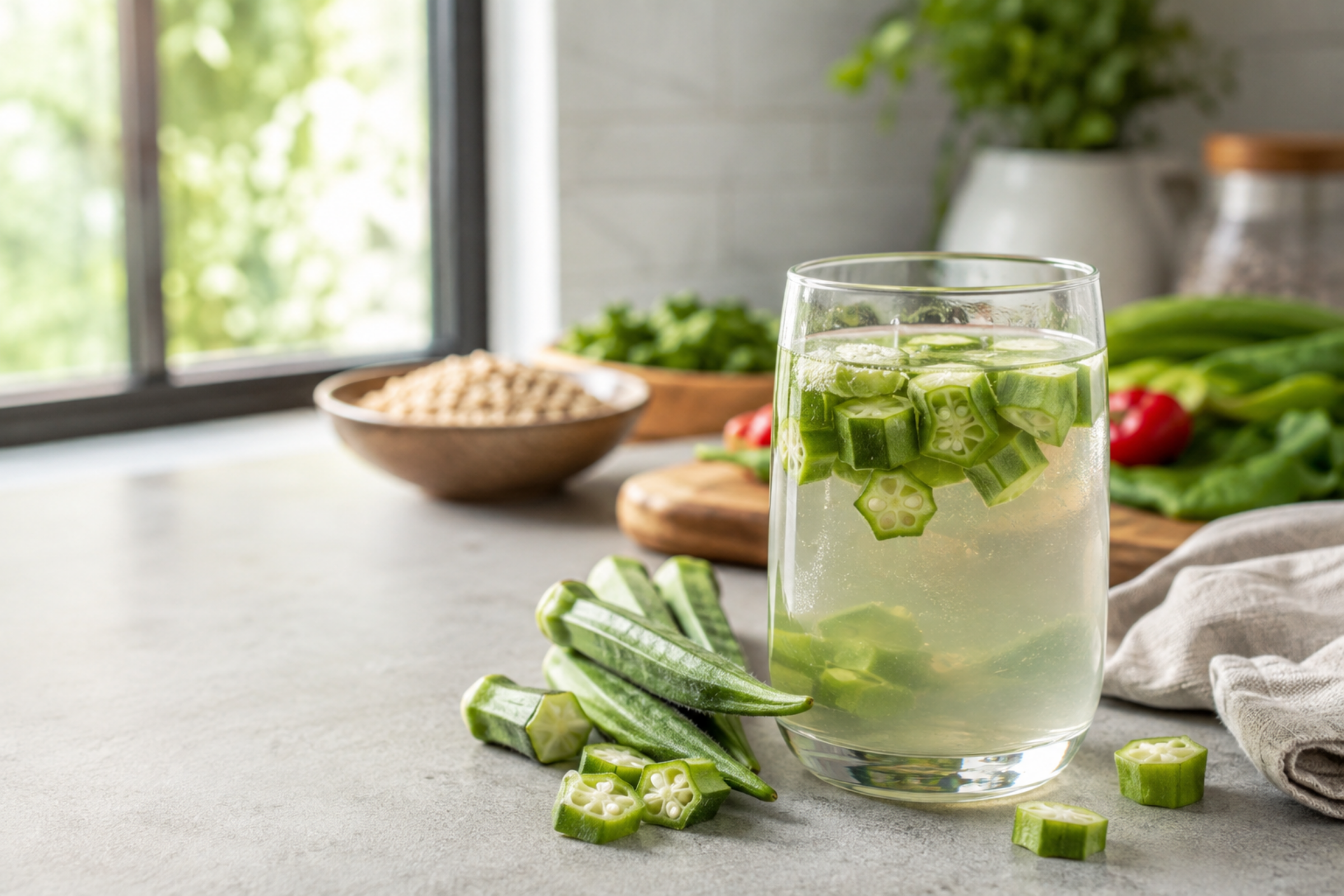 Okra Water: Nutrition, Potential Benefits, and What the Evidence Says