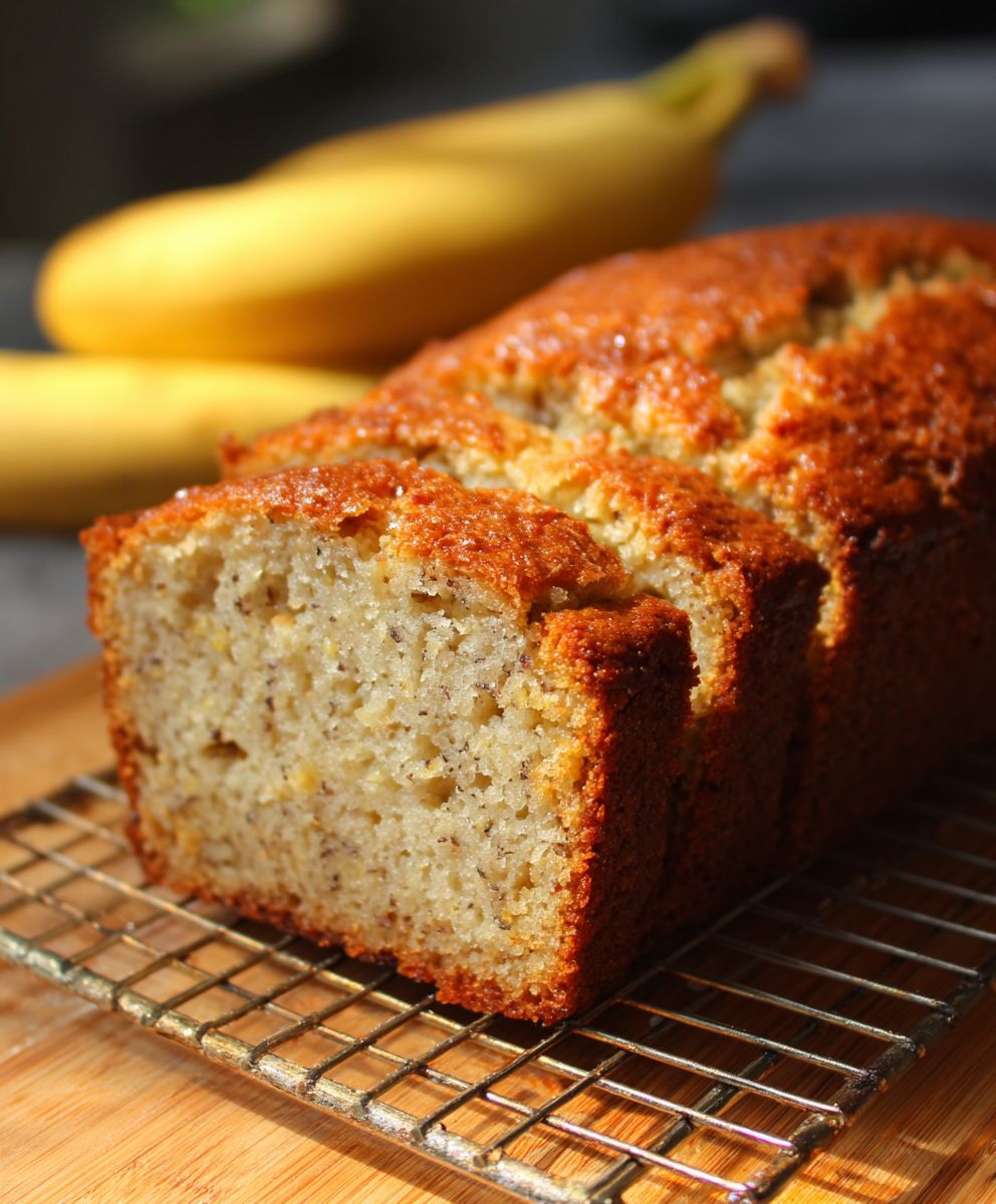 Best Moist Banana Bread Recipe | Easy Soft Homemade Dessert image 2