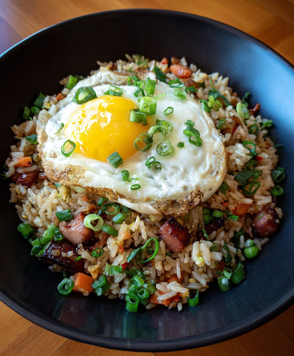 Blackstone Fried Rice | Easy Flavorful Griddle Rice Dinner Recipe image 2