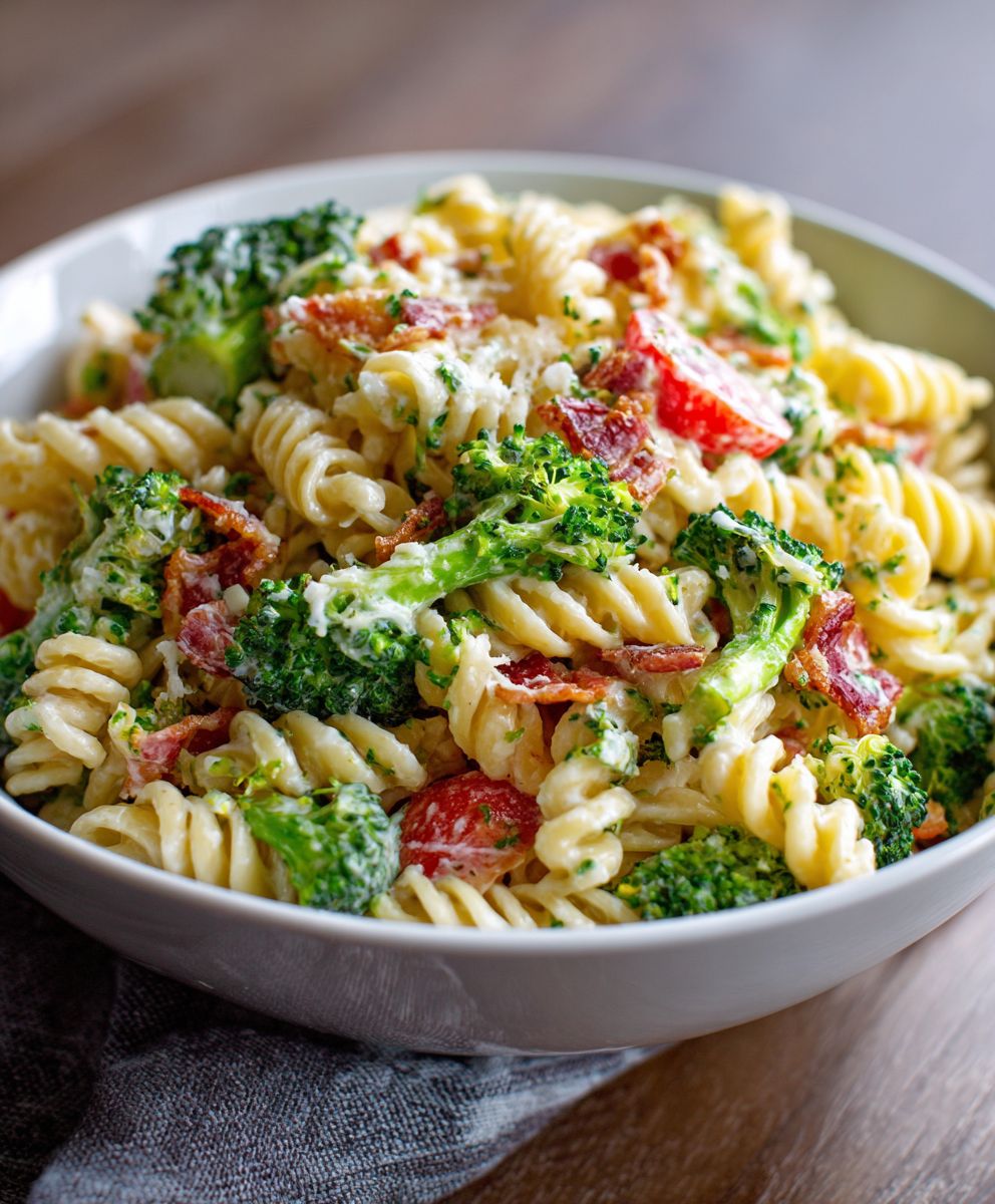 Broccoli Pasta Salad | Best Easy Healthy Side Dish Recipe