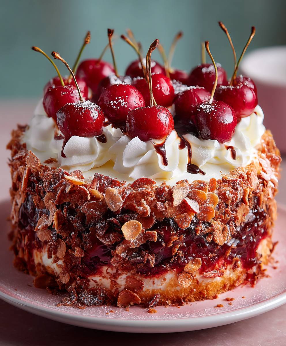 Cherry Chip Cake | Soft and Sweet Cherry Cake Recipe