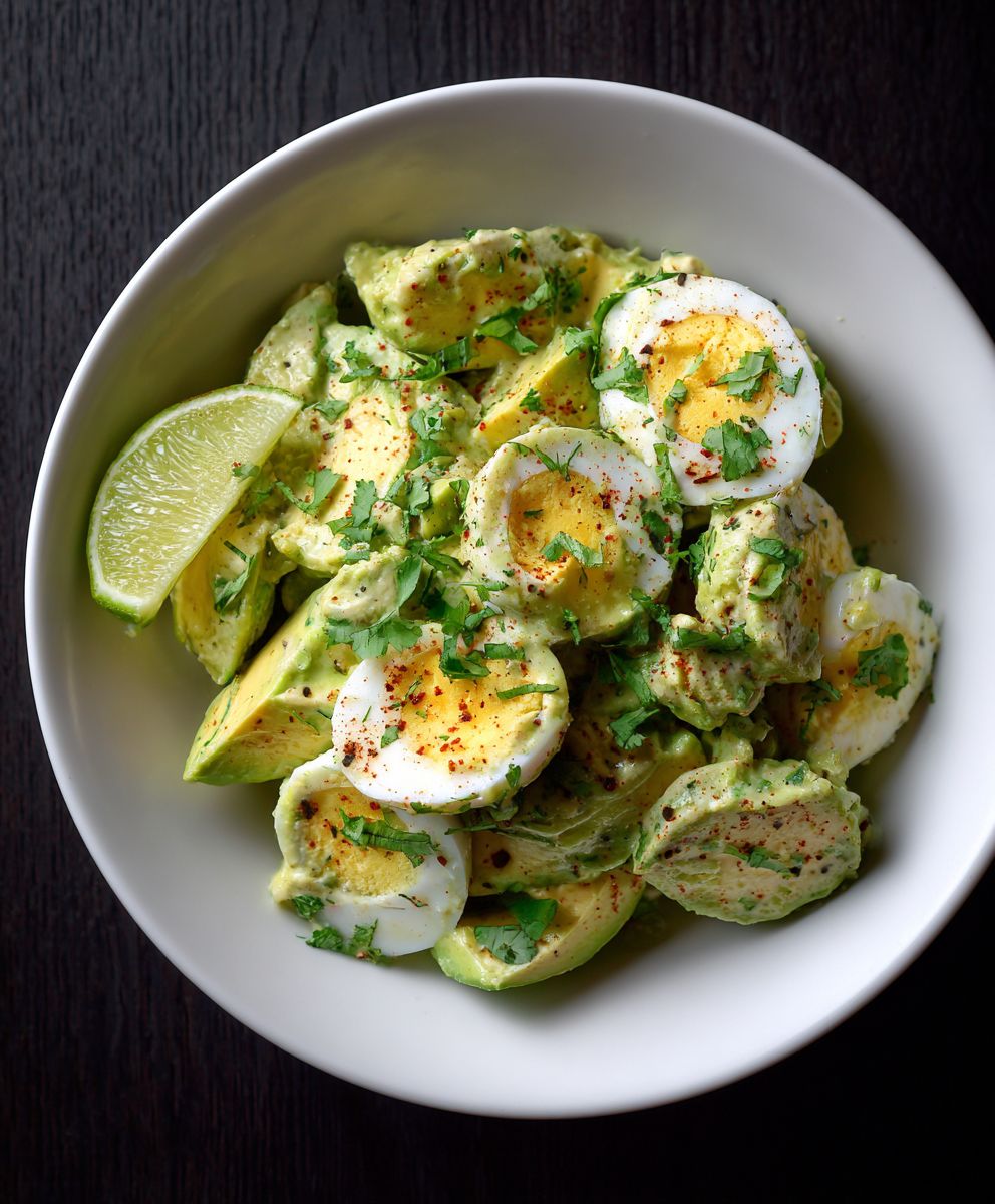 Creamy Avocado Egg Salad | Easy Healthy High Protein Breakfast Recipe image 2