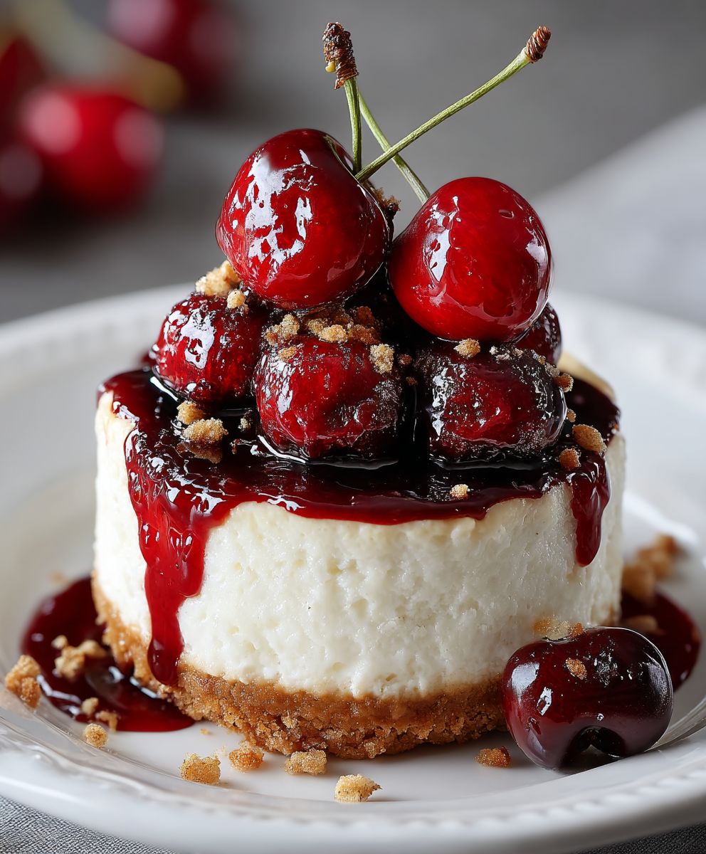 Fresh Cherry Delight Dessert | Easy No-Bake Sweet Treat