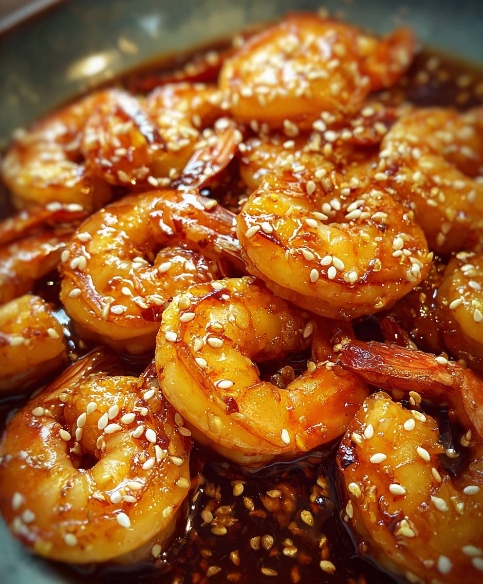 High Protein Honey Garlic Shrimp | Quick Easy Healthy Dinner Recipe
