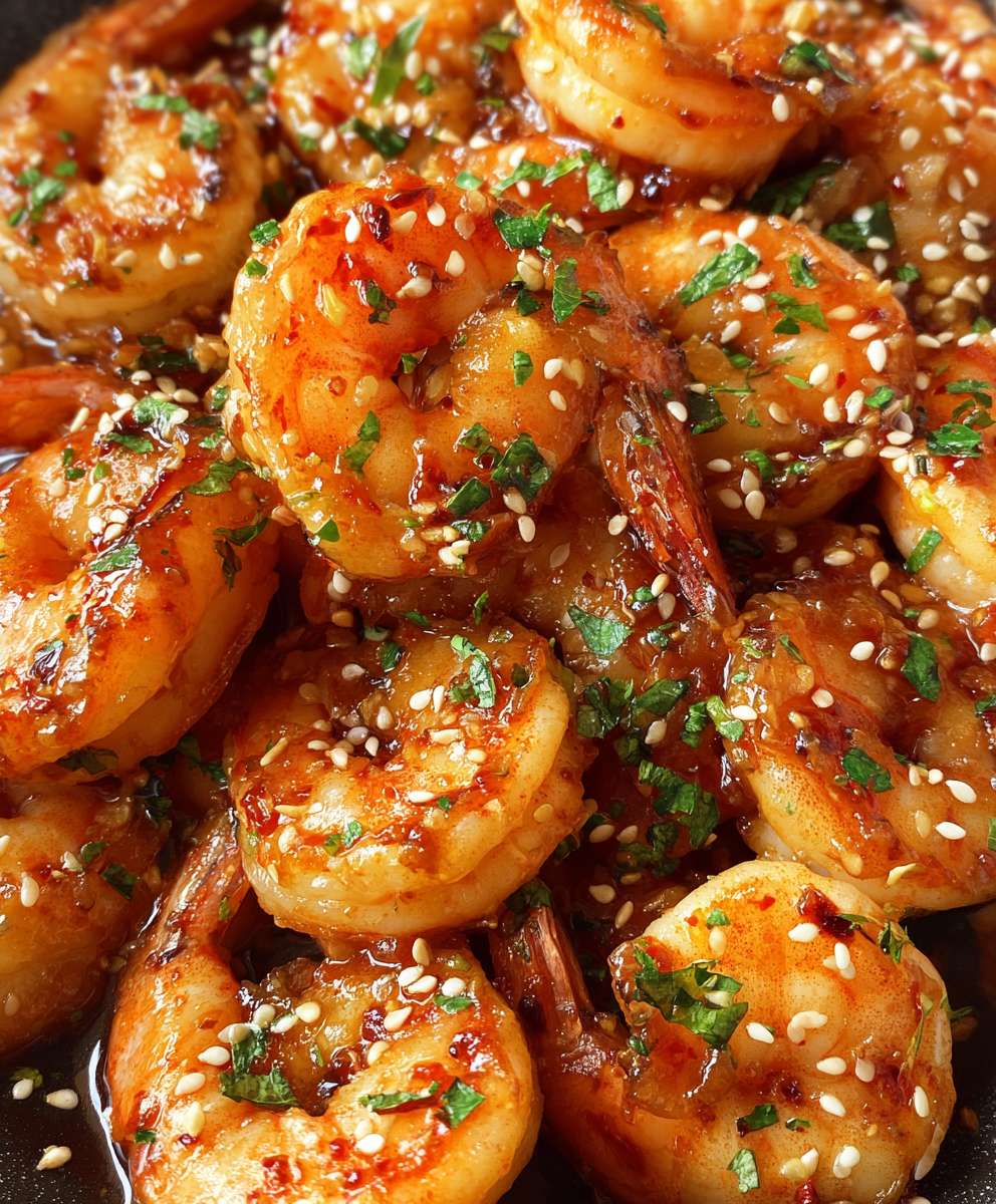 High Protein Honey Garlic Shrimp | Quick Easy Healthy Dinner Recipe image 2