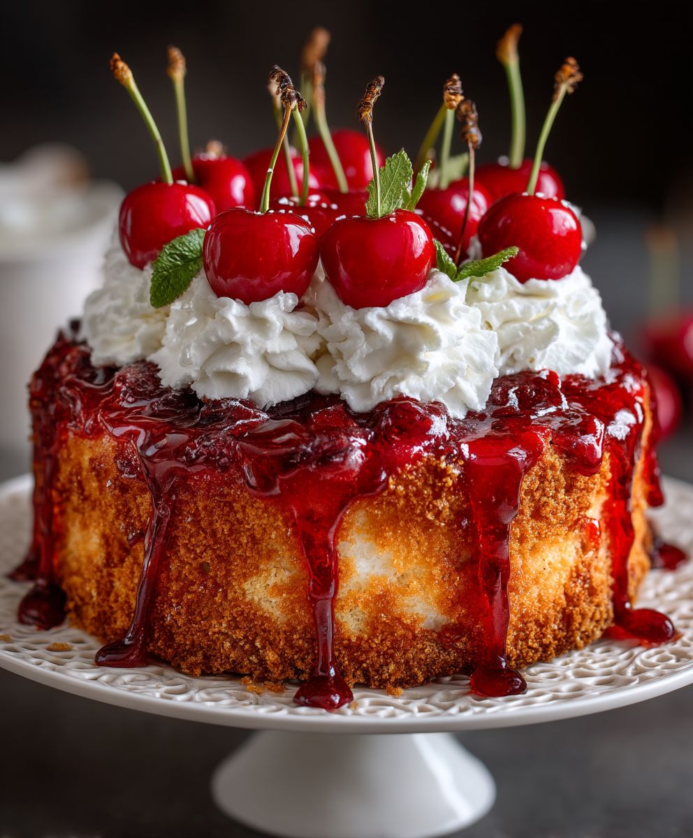 Maraschino Cherry Cake | Moist and Classic Homemade Cake image 2