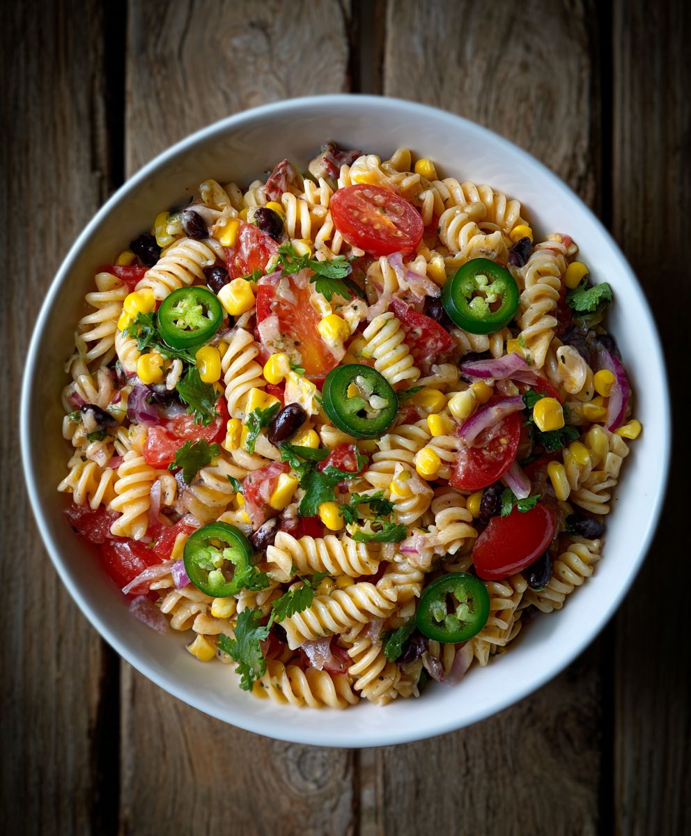 Mexican Pasta Salad | Easy Cinco de Mayo Party Side Dish Recipe image 2