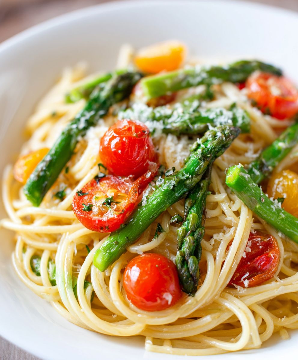 Pasta Primavera Recipe | Easy Healthy Vegetable Pasta Dinner