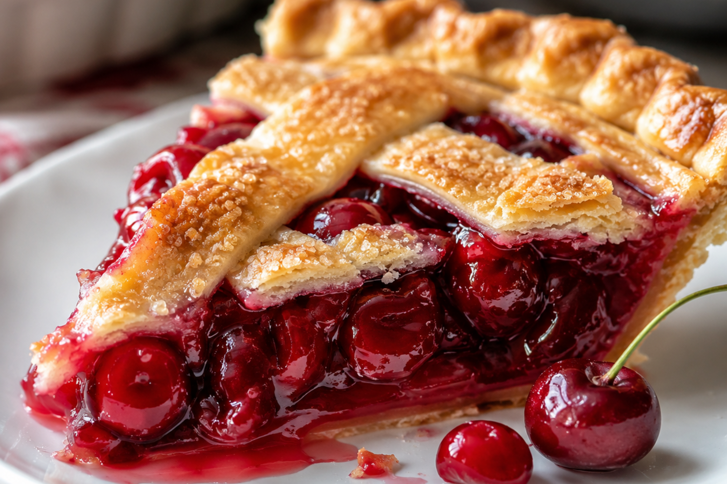 Easy Cherry Pie Recipe | Simple Homemade Classic Dessert