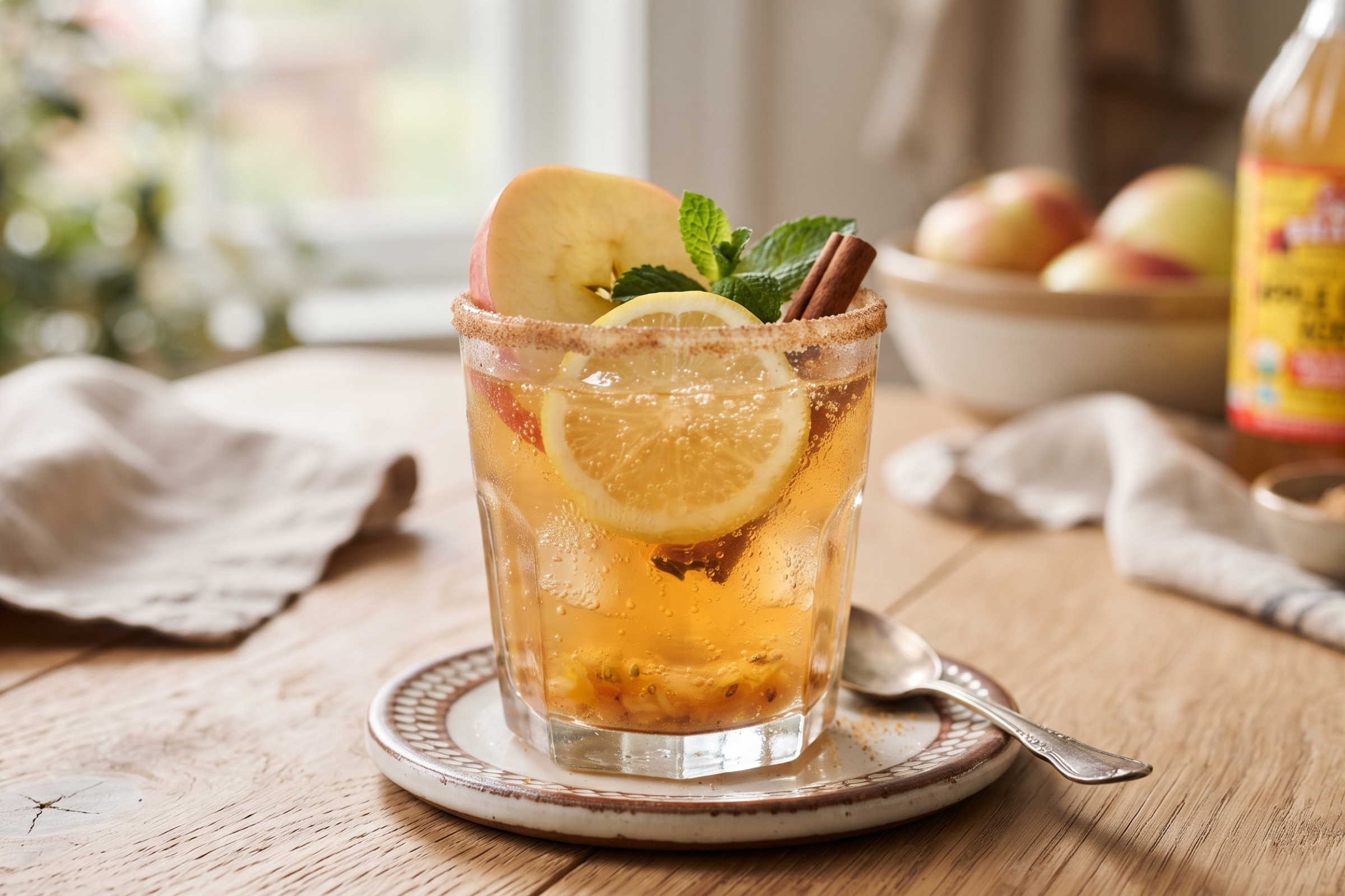 Apple Cider Vinegar Drink for Weight Loss | Easy Fat Burning Detox Recipe
