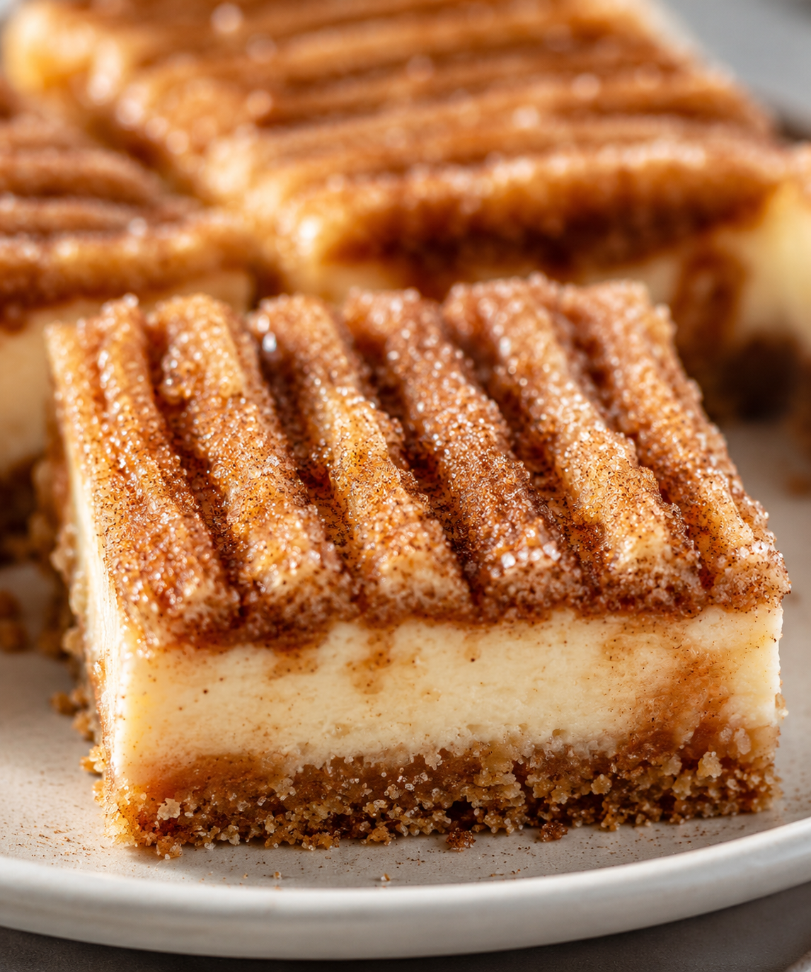 Churro Cheesecake Bars | Easy Cinnamon Sugar Dessert Recipe