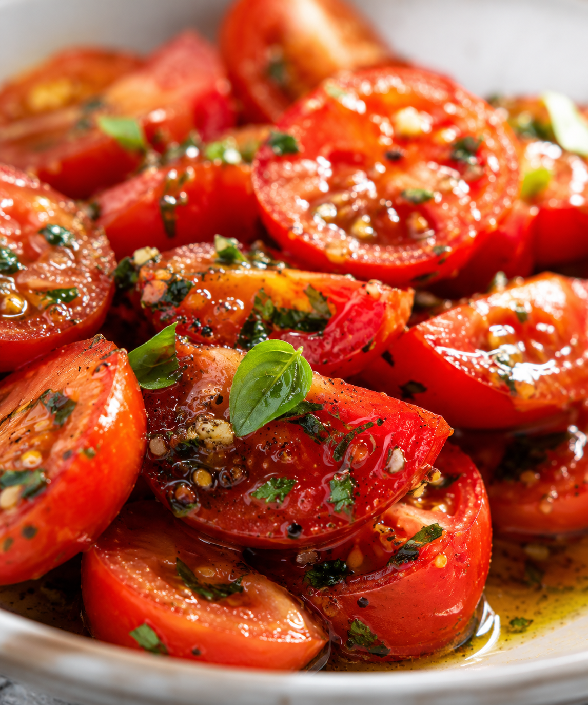 Marinated Tomatoes: The Simple Italian-Inspired Side Dish Bursting With Fresh Flavor