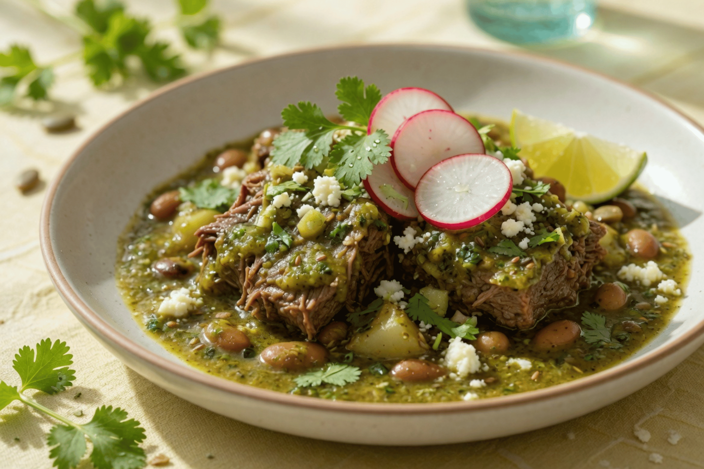 Best Mexican Beef Chile Verde | Authentic Slow Cooked Green Chili Recipe