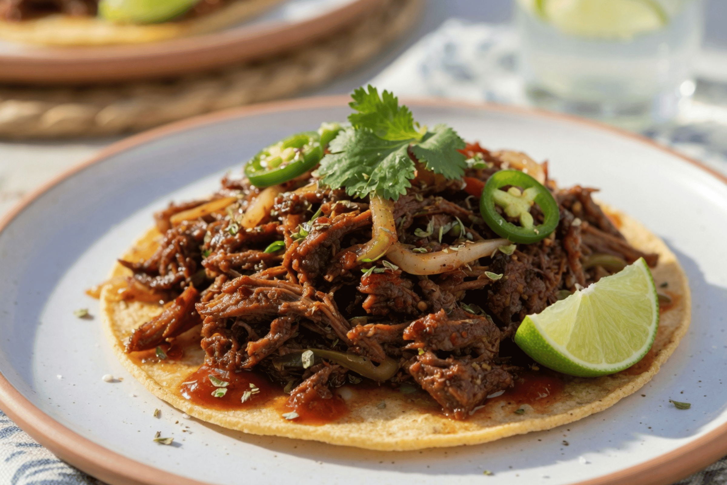 Beef Machaca | Authentic Mexican Shredded Beef Breakfast Recipe