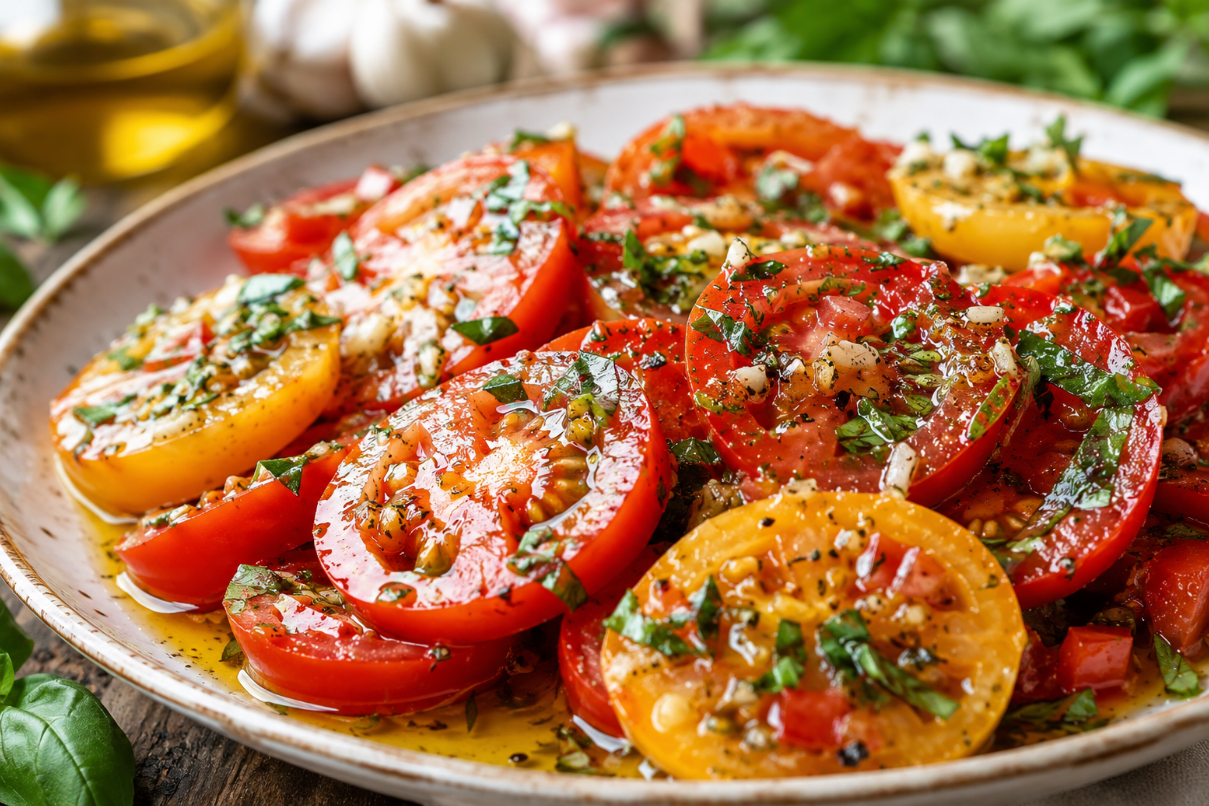 Marinated Tomatoes: The Simple Italian-Inspired Side Dish Bursting With Fresh Flavor