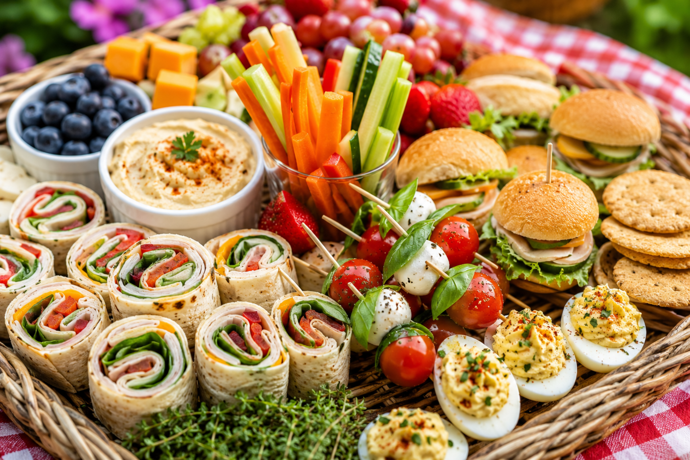 25 Best Picnic Finger Foods (Easy, Delicious & Travel-Ready!)