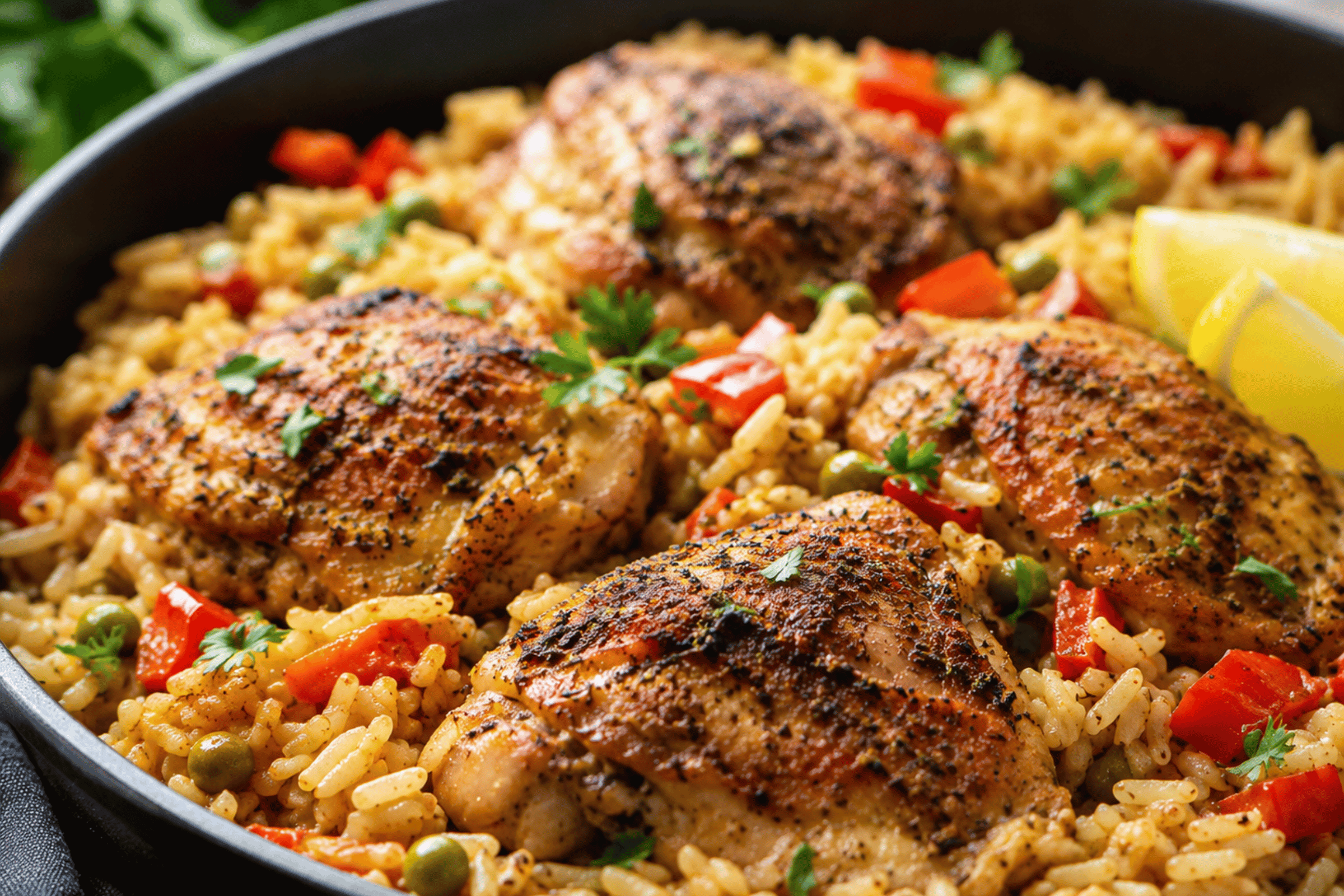 One-Pot Chicken and Rice | Easy Flavorful Family Dinner Recipe