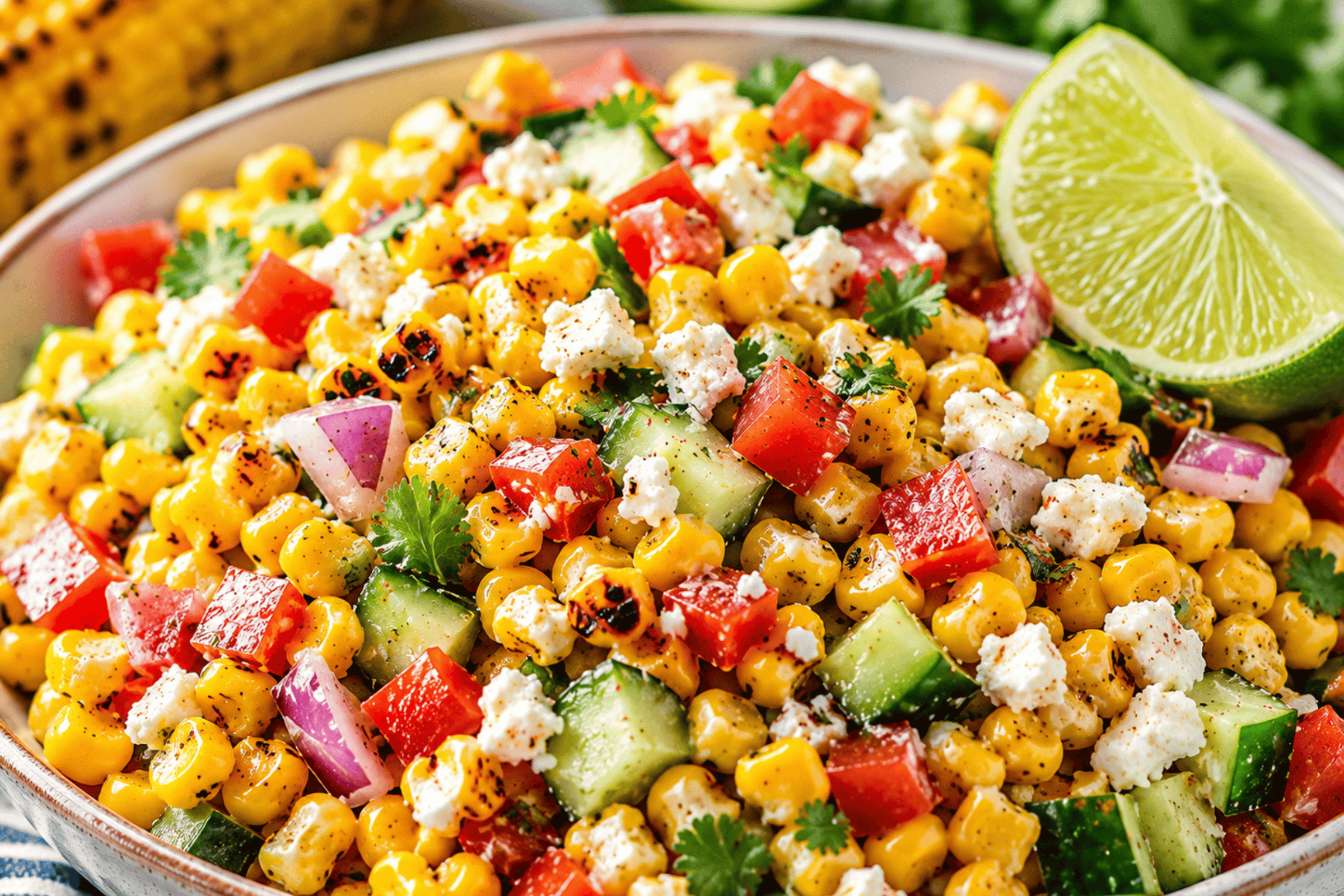 Easy Summer Corn Salad Recipe | Fresh Healthy Side Dish for Warm Days