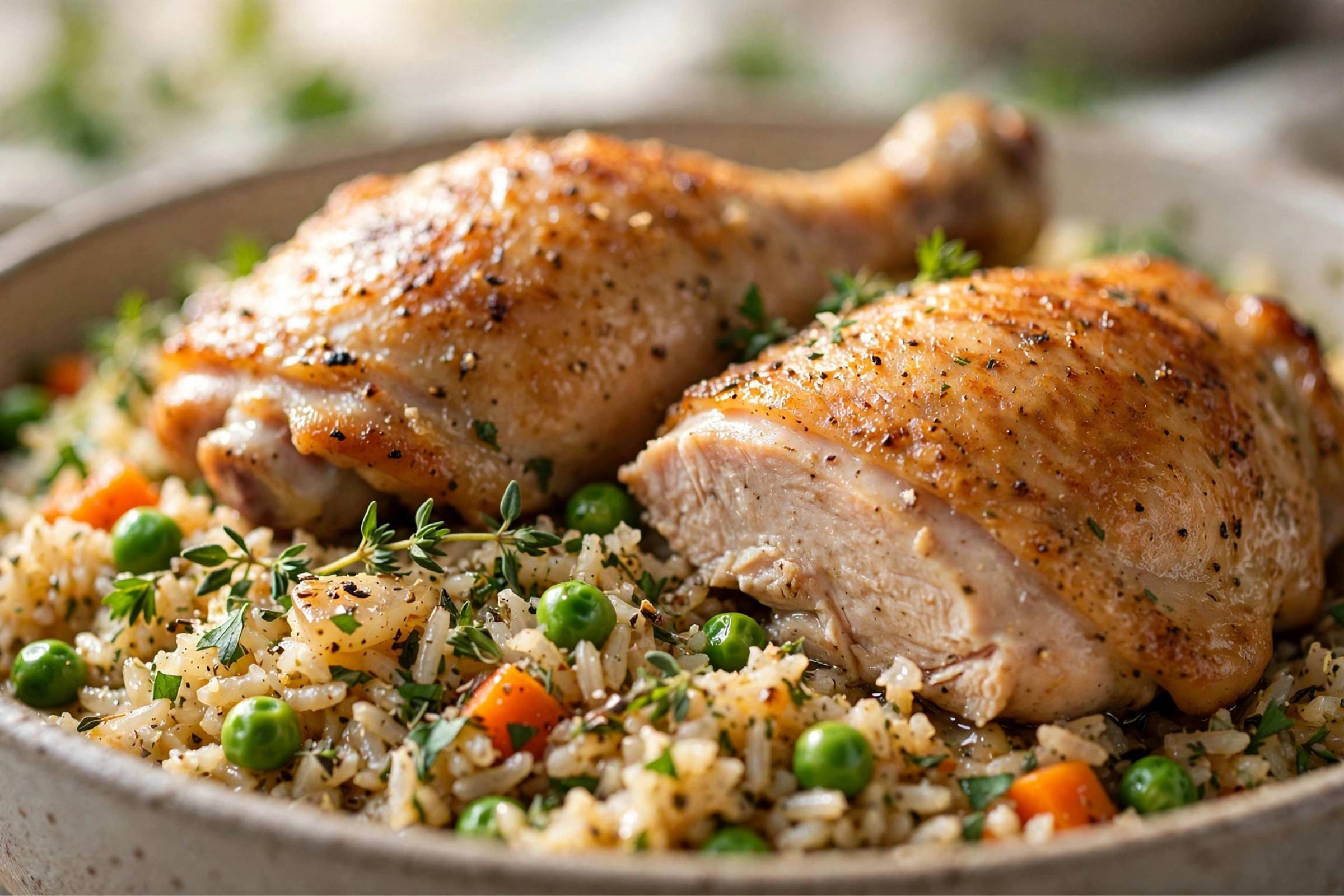 One-Pot Chicken and Rice | Easy Flavorful Family Dinner Recipe