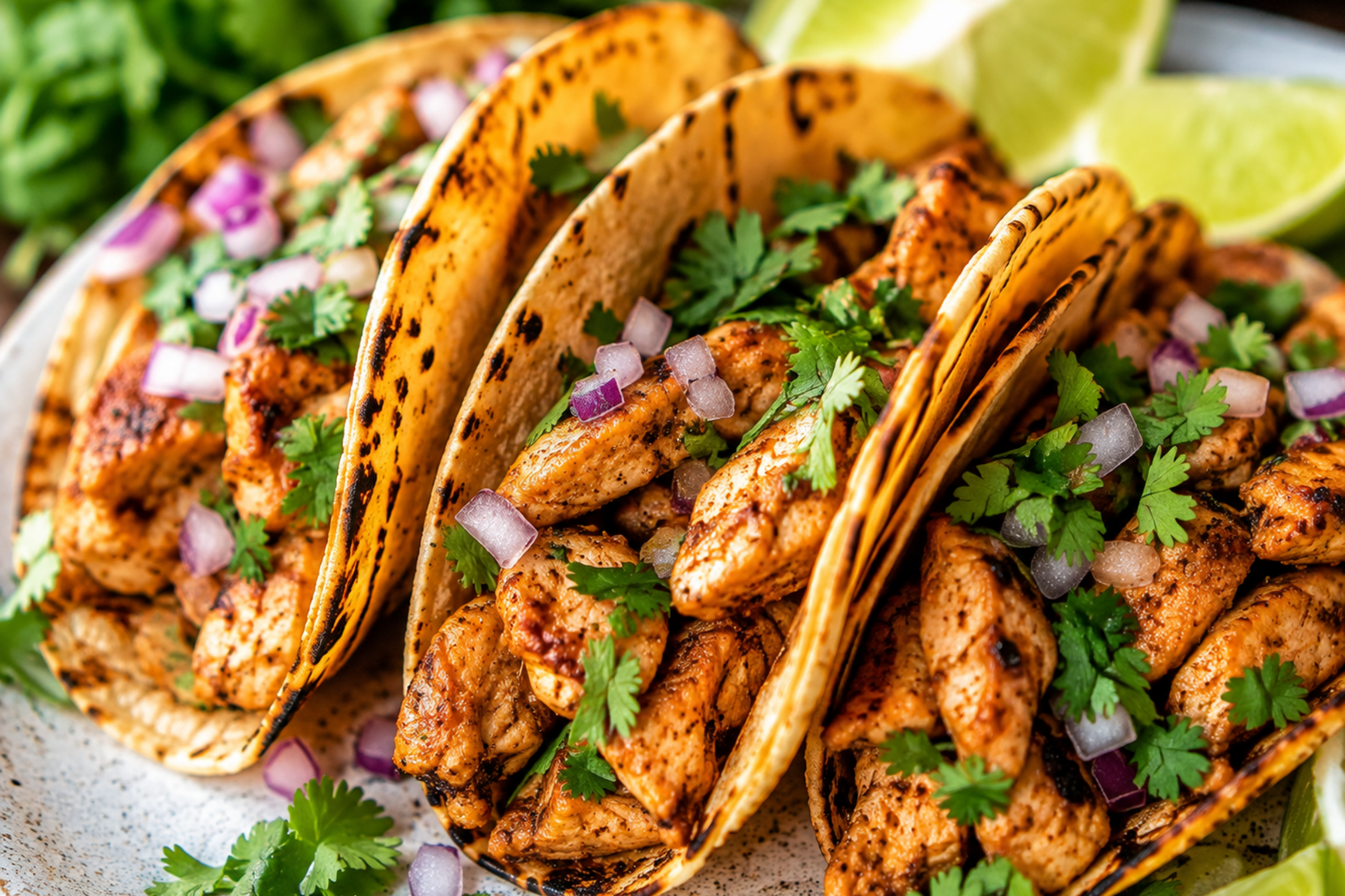 Easy Chicken Street Tacos | Quick Flavorful Mexican Dinner Recipe