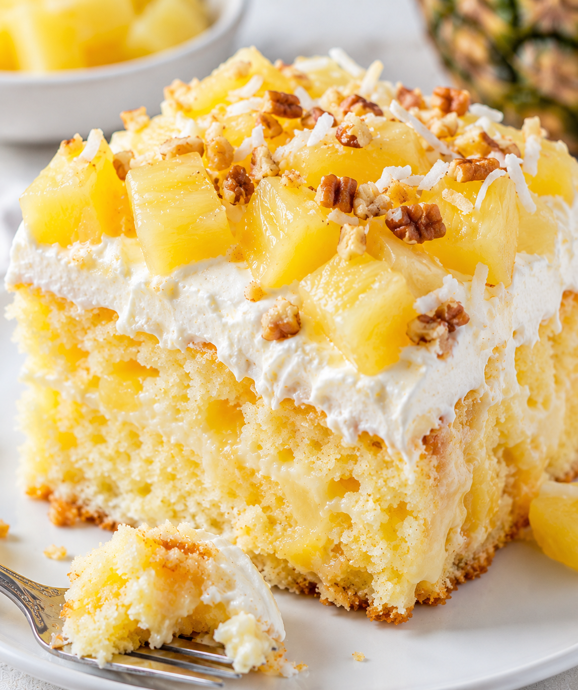 Juicy Pineapple Heaven Cake Recipe | Moist Tropical Dessert Everyone Loves