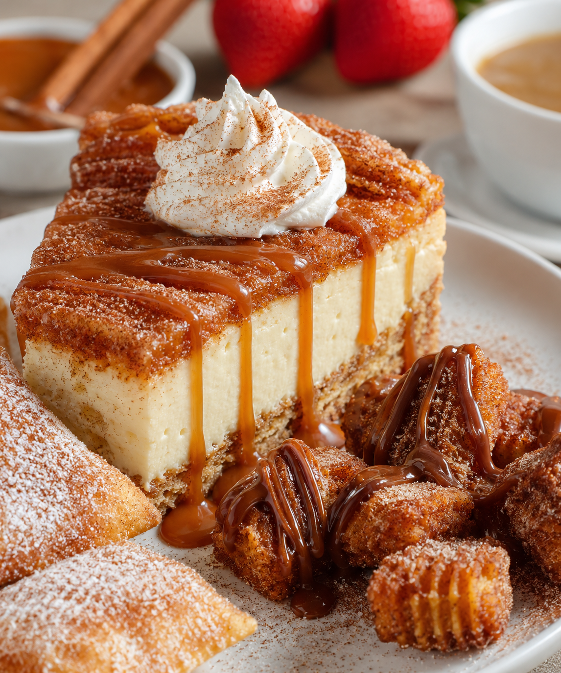 Sweet Mexican Dessert Ideas | Churro Cheesecake Sopapillas and Churro Bites